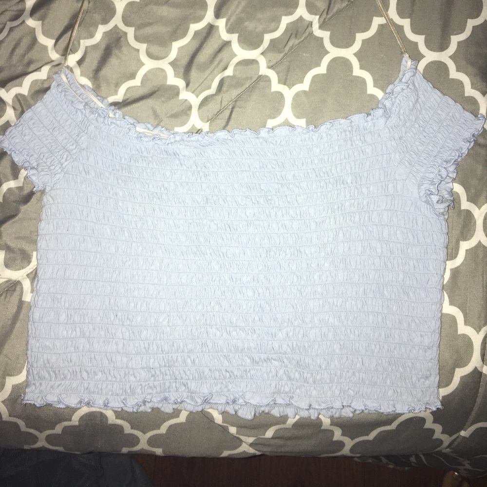 Cute blue top
